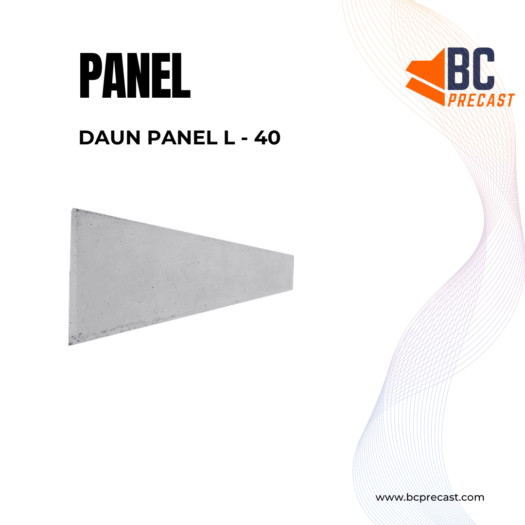 Pagar Panel beton precast BC Precast